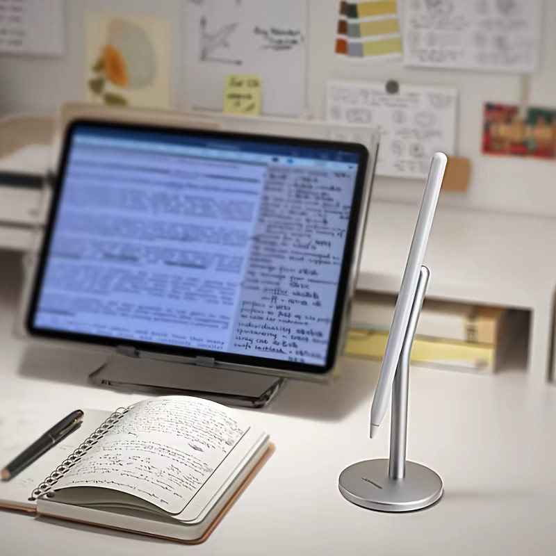 Magnetischer Apple Pencil Halter aus Aluminiumlegierung für Apple Pencil 2. Generation in Silber - Bild 4