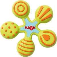 HABA Greifling Stern aus Silikon mit verschiedenen Oberflächenstrukturen für Babys ab 6 Monaten - Bild 1