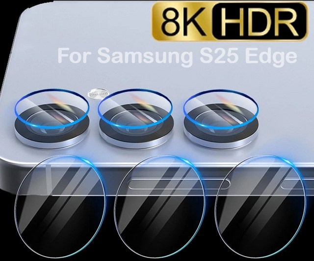 Samsung Kameraobjektivschutz aus gehärtetem Glas für die S26 Serie in Transparent - Bild 1