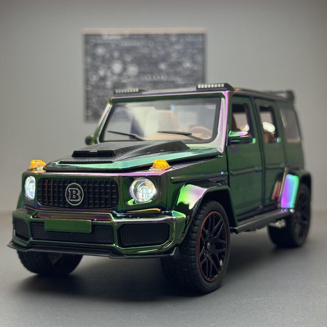 WELLY Plattierte Edition Rückzieh-Spielzeugauto, 1:32, mit Sound, Modellauto aus Druckgusslegierung - Bild 1