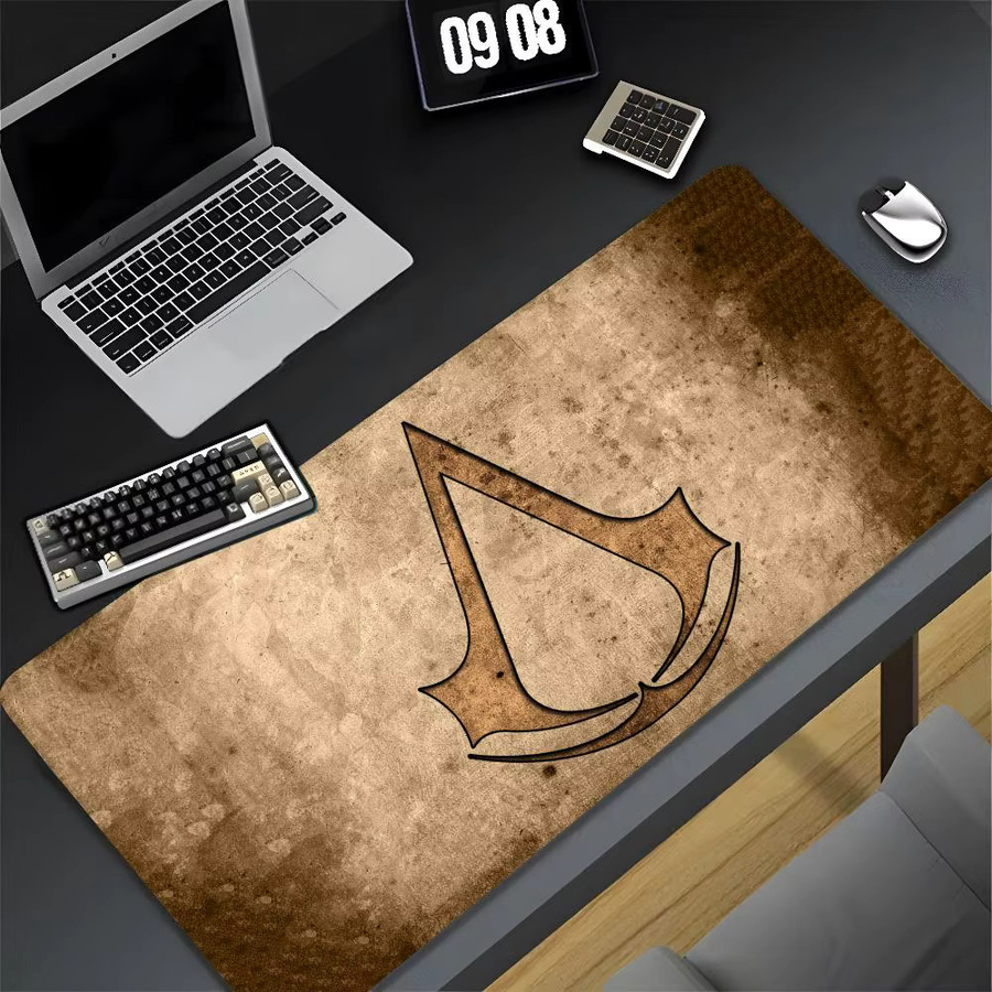 Rastar Assassins Creed Mauspad mit Cartoon Locke Design in Schwarz und Braun für PC und Gaming-Setup - Bild 2