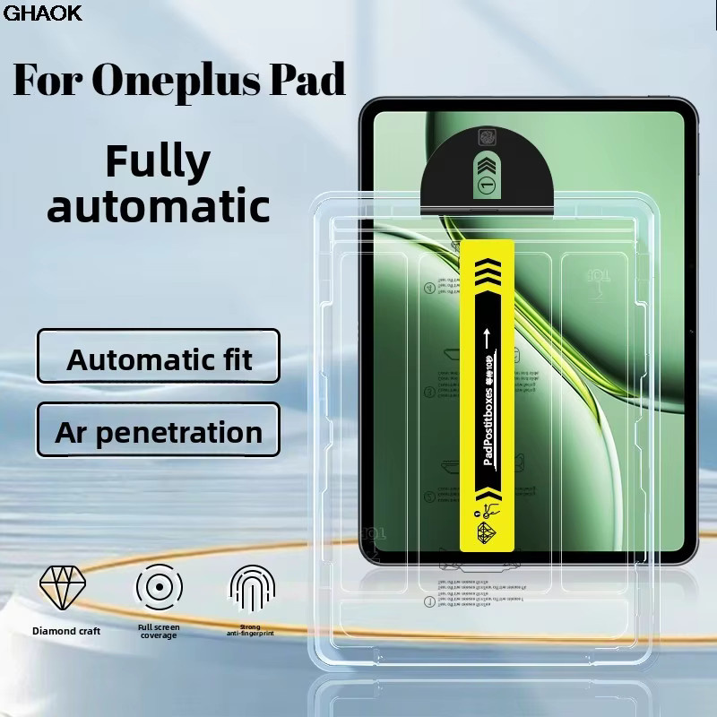Gehärtetes Glas Displayschutzfolie für Huawei Honor Magic Pad 2 3 4 12,3 Zoll mit Auto-Installations-Kit, transparent - Bild 2