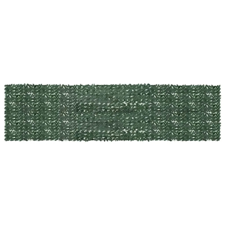 vidaXL Balkon-Sichtschutz mit dunkelgrünen Blättern, Breite: 600 cm, Höhe: 150 cm - Bild 2