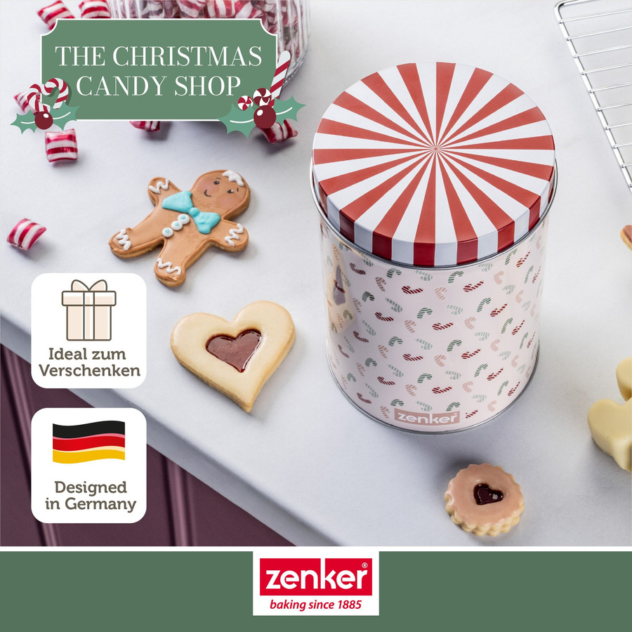 Zenker Aufbewahrungsdose The Christmas Candy Shop in Multicolour aus Metall - Bild 2