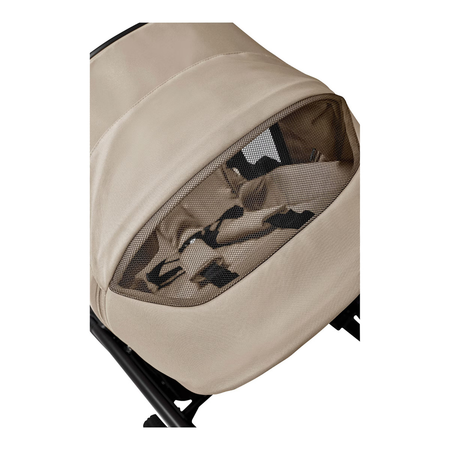 Moon Diamond Kombikinderwagen GIO FOLD in Beige mit Aluminiumgestell und faltbarer Funktion - Bild 2