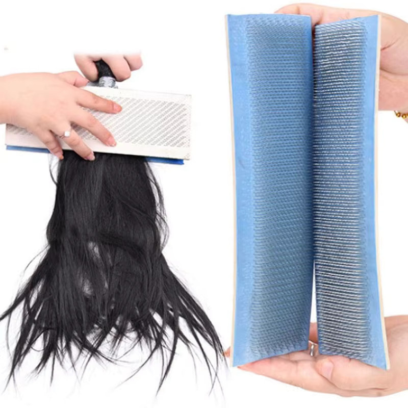 Haarhalter-Zeichenmatte für Haarverlängerungen mit Nadeln - Bild 2