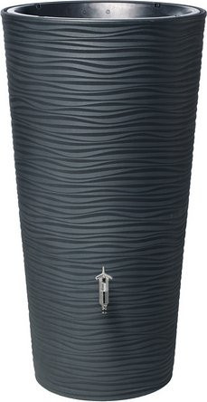 Garantia Natura 2in1 Regenwasser-Behälter mit Pflanzschale, Graphite Grey, 210 l - Bild 3