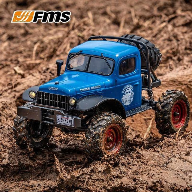 FMS Kleine Odd Half Card, RC Auto Modell, 1:24, Allradantrieb - Bild 1