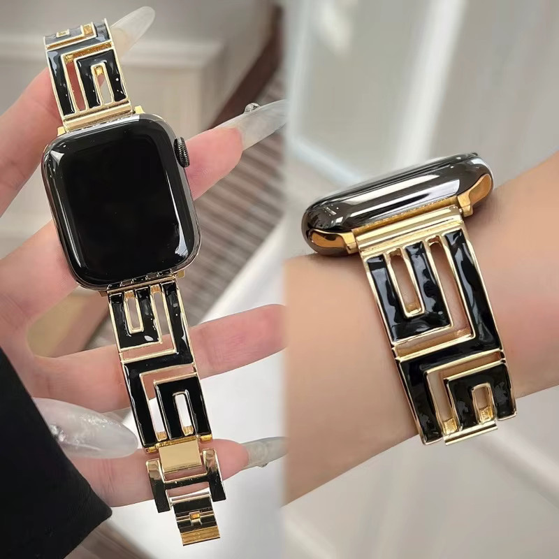 JBAILI Spiralarmband Metall, Unisex, für Apple Watch - Bild 2
