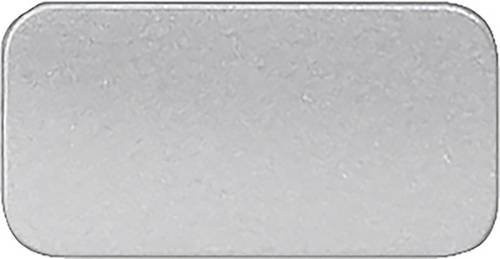 Siemens 3SB2901-2EC Bezeichnungsschild Silber 10 Stück - Bild 1