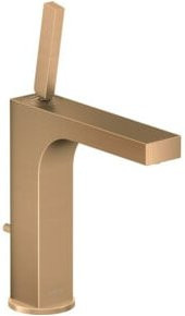 Hansgrohe Axor Citterio 160 Einhebelmischer für das Waschbecken in Gold mit gebürstetem Messing und Pop-up-Abfluss - Bild 1