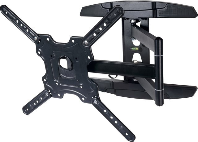 Vivanco TV-Wandhalterung WAP 6640 in Schwarz, VESA 100 x 100 mm, für bis zu 75 Zoll - Bild 1