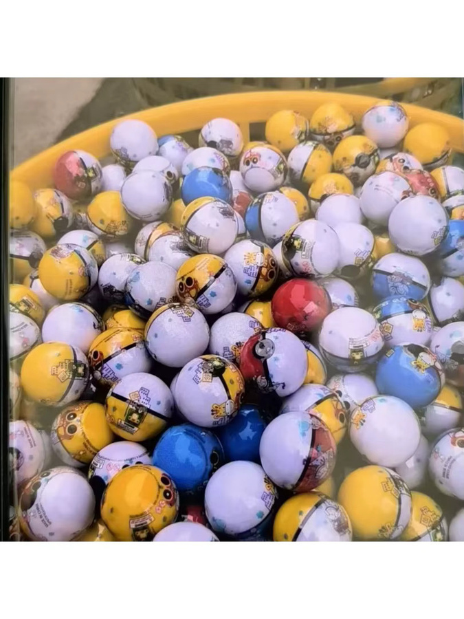 Bandai Pokémon Poké-Ball Kapselspielzeug, Rot-Weiß, Bunt / Mehrfarbig - Bild 2