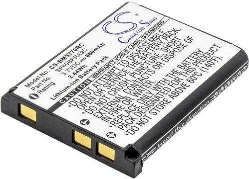 CS Cameron Sino Ersatzakku für Sony Maus, Modell 4-268-590-02, SP60, SP60BPRA9C, 3.7V, 660 mAh, Schwarz - Bild 1