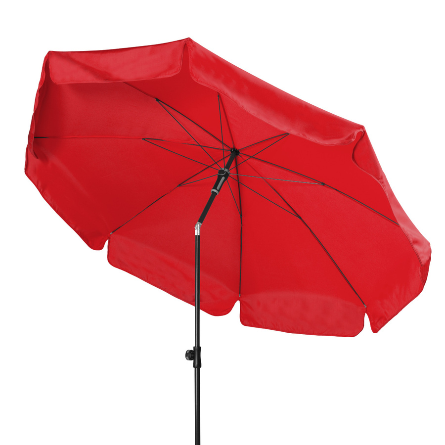Doppler Balkonschirm Sunline Neo in Rot mit UV 50+ Schutz, Durchmesser: 200 cm, Höhe: 240 cm - Bild 2
