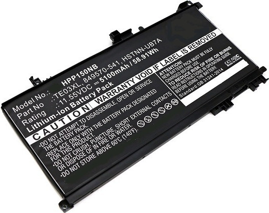 CoreParts MBXHP-BA0080 Notebook-Ersatzakku Li-Ion, Schwarz, 5100 mAh - Bild 1