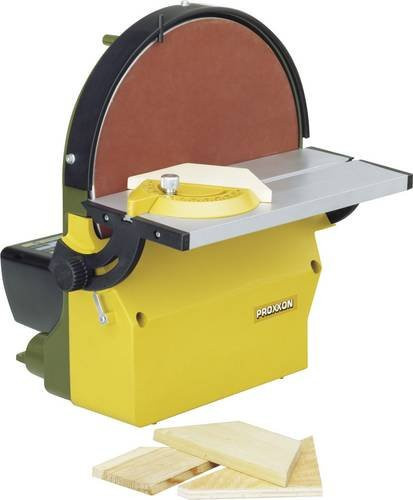 Proxxon Tellerschleifmaschine TSG 250/E mit 200 W Elektroleistung in Gelb - Bild 1
