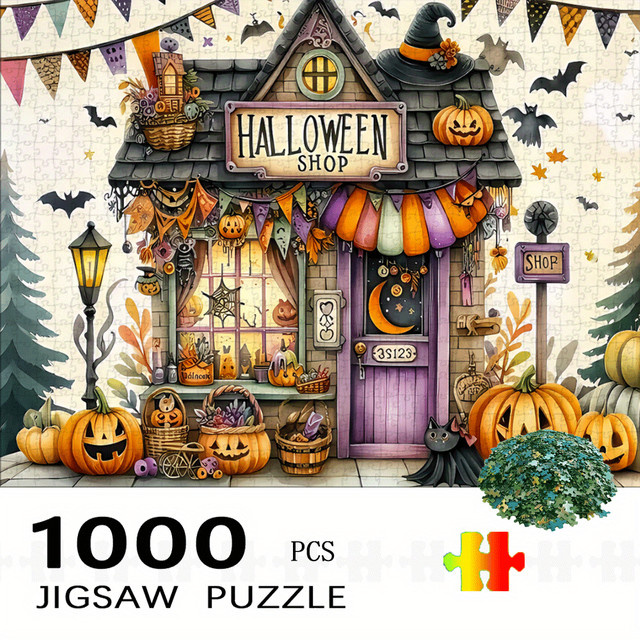 AZNM Halloween Puzzle, 1.000 Teile - Bild 1