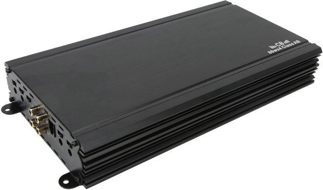 aimo 4-Kanal Auto-Verstärker Klasse AB Stereo-Verstärker 80W 4 Ohm in Schwarz - Bild 1