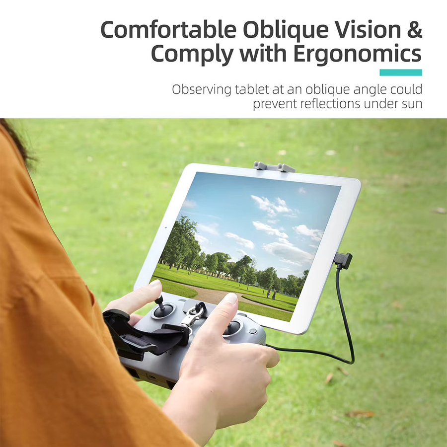 DJI Mavic Air 2 Fernbedienungs-Tablet-Erweiterungshalterung Clip-Halterung in Grau - Bild 2