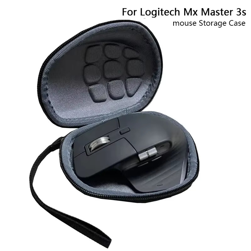 Logitech MX Master 3S Hartschalen-Mäuseetui in Schwarz, tragbare und stoßfeste Reise-Aufbewahrungstasche - Bild 2