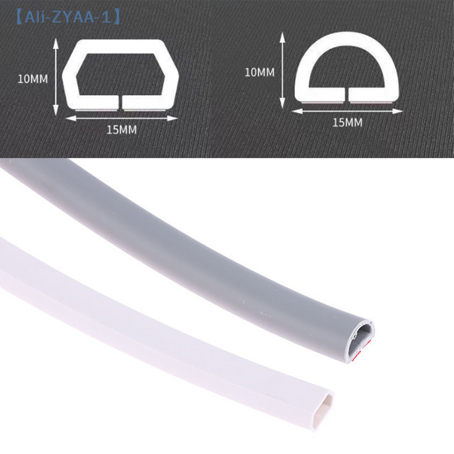 JETTING PVC Kabelschutz Bodenabdeckung selbstklebend für elektrische Leitungen, 3 Meter oder 5 Meter - Bild 1