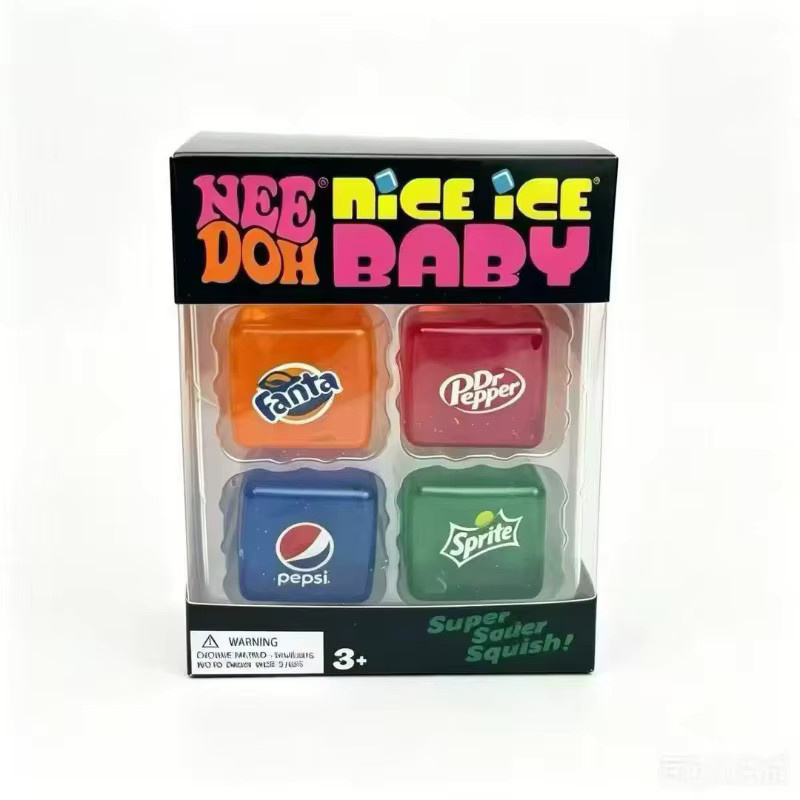 Schylling Needoh Nice Cube, Sensorischer Stressabbau-Würfel, Fidget-Spielzeug - Bild 2
