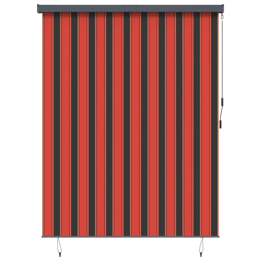 vidaXL Rollo aus Polyester und Aluminium in Orange-Braun, B: 200 cm, H: 250 cm - Bild 2