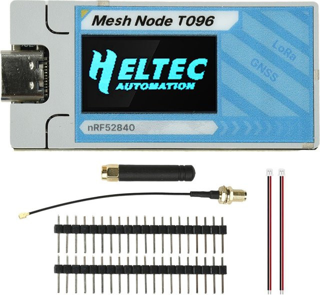 Heltec Mesh Node T096 Meshtastic Tracker Entwicklungsboard mit nRF52480 und SX1262 LoRa Hochleistungs-Chip zur Unterstützung von Meshcore und Arduino - Bild 1