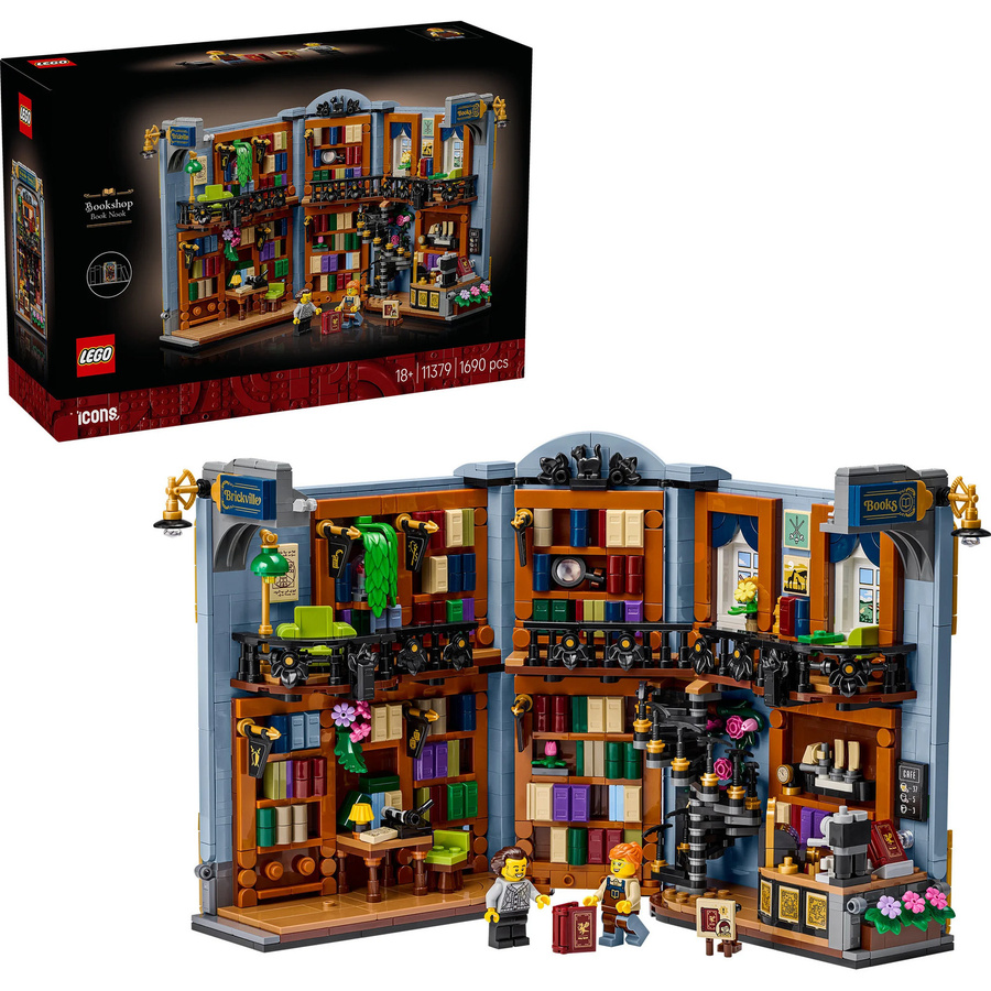 LEGO Icons Buchladen, Konstruktionsspielzeug - Bild 1