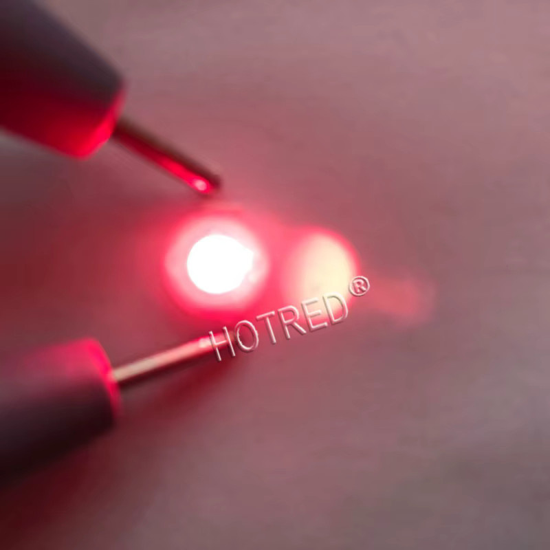 Hochleistungs Infrarot LED Lampe 3W mit Wellenlängen 730nm 740nm 720nm Rot für Projektor Laser und Nachtsicht - Bild 2