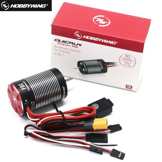 HobbyWing QuicRun Fusion Pro 540 2300KV Bürstenloser Sensormotor, 2 in 1 ESC - Bild 1