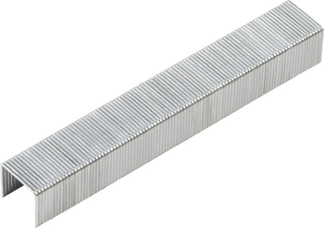 LUX-TOOLS Feindrahtklammern Classic aus verzinktem Stahl, Farbe: Silber, B: 11,4 mm, H: 10,0 mm, 5.000 Stück - Bild 1
