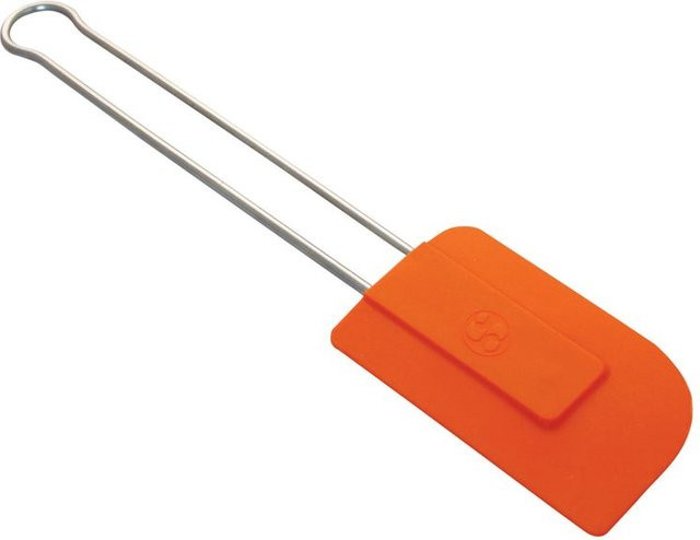 Schneider Teigschaber mit Metallstiel in Orange, Länge: 32,5 cm, Breite: 7 cm - Bild 1