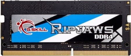 G.Skill Ripjaws DDR4 SO DIMM 260-PIN Arbeitsspeicher 4 GB 2400 MHz PC4-19200 CL16 1.2 V Black (F4-2400C16S-4GRS) - Bild 1