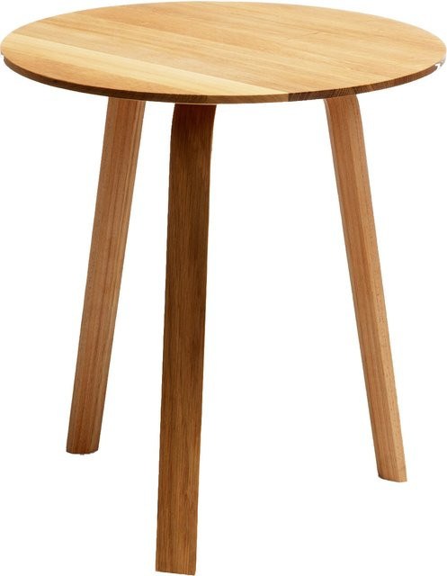 HAY Bella Couchtisch Eiche mit drei Beinen, Durchmesser: 45 cm, Höhe: 49 cm - Bild 1