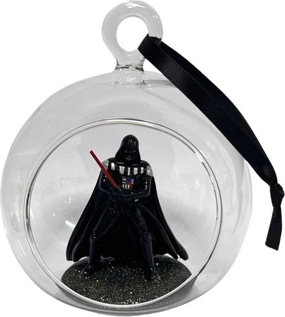 Star Wars Weihnachtskugel Darth Vader, Schwarz, Höhe: 11 cm - Bild 1