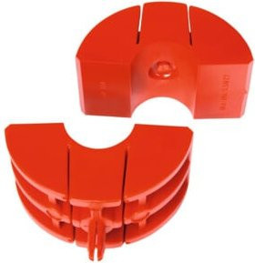 Rothenberger Spannbackensatz für ROCUT 110 in Rot, 40mm - Bild 1