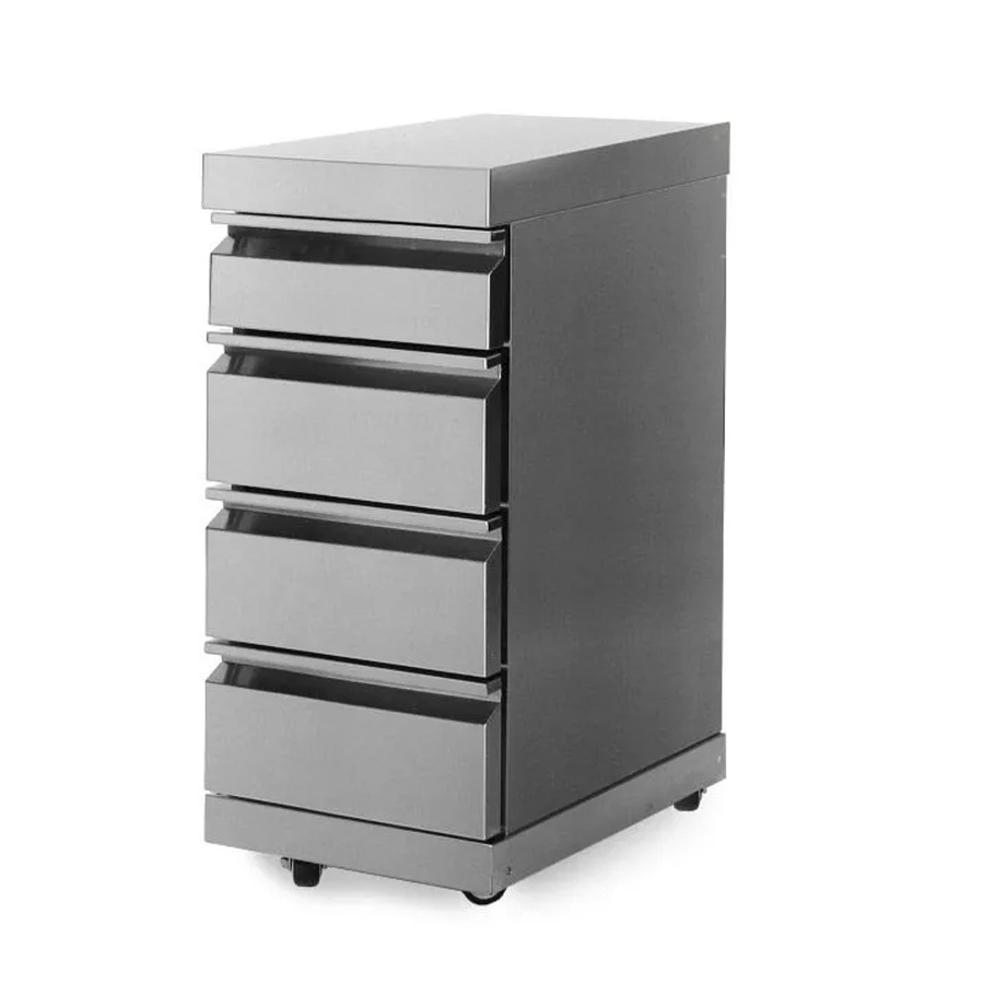 MyOutdoorKitchen Schubladenmodul Stainless Collection aus Edelstahl in Silber, B/T/H: 58,0 x 43,0 x 85,5 cm - Bild 2