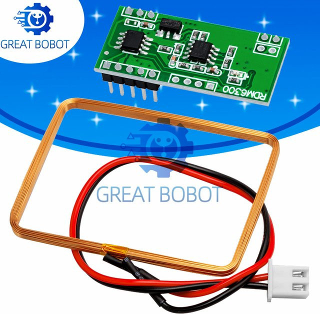RDM6300 RFID Reader Modul 125kHz mit UART Ausgang für Arduino Access Control Systeme - Bild 1