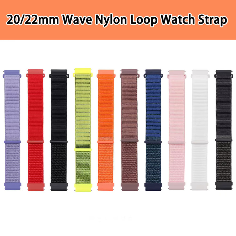 Amazfit Uhrenarmband Nylon, 20 mm, 22 mm, Unisex - Bild 2