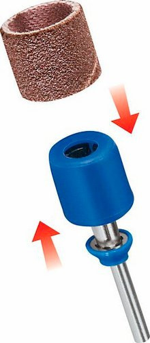 Dremel EZ SpeedClic Schleifdorn und Schleifband Set für Holz und Metall in Multicolour - Bild 1
