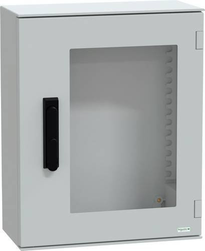 Schneider Electric PanelSeT PLM NSYPLM54TVG Schaltschrank aus Kunststoff in Grau, B: 43,0 cm, H: 53,0 cm, T: 20,0 cm - Bild 1