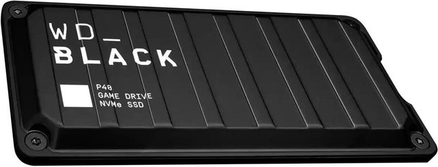 Western Digital WD_BLACK P40 Game Drive SSD 1 TB, Schwarz/Multicolor, USB-C - Bild 1