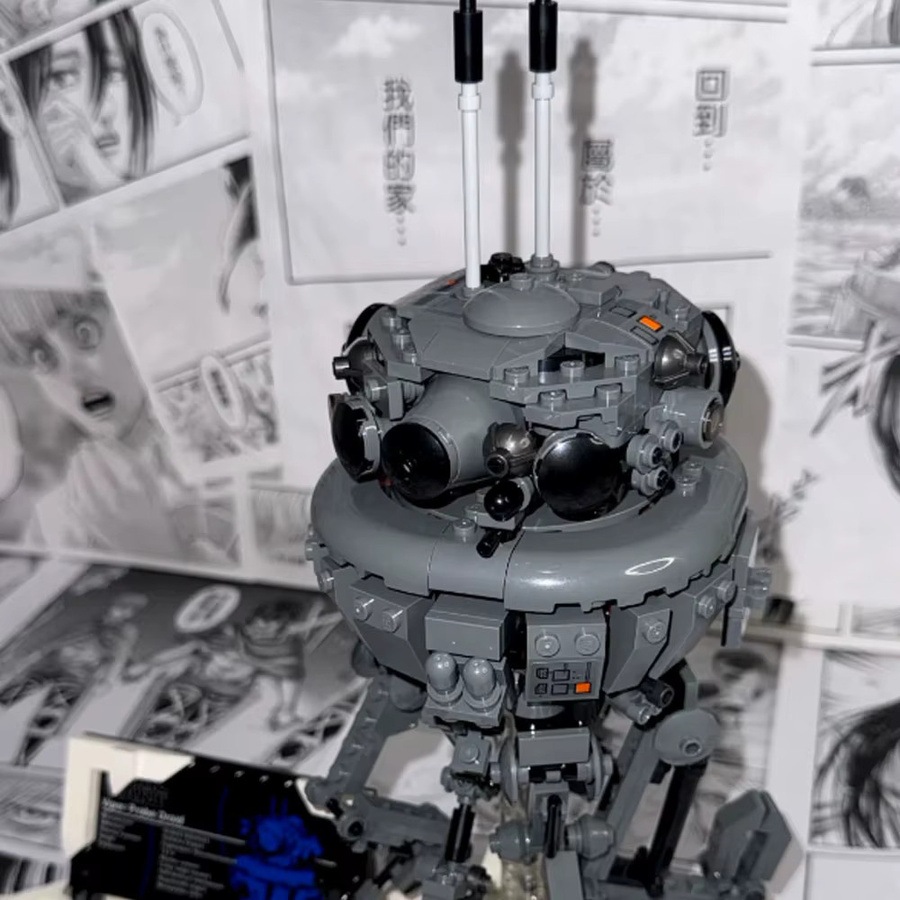 MOC Empire Detektionsroboter, Bausteine, Weltraum, Star Wars, Disney - Bild 3