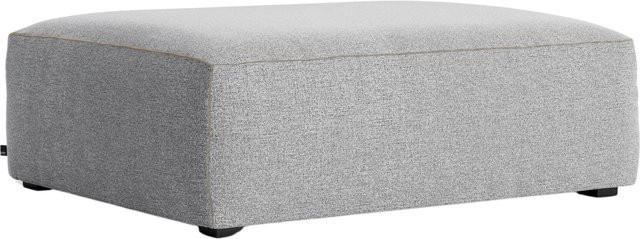 HAY Mags Soft Ottoman Small Polsterhocker in Grau mit minimalistischem Design - Bild 1