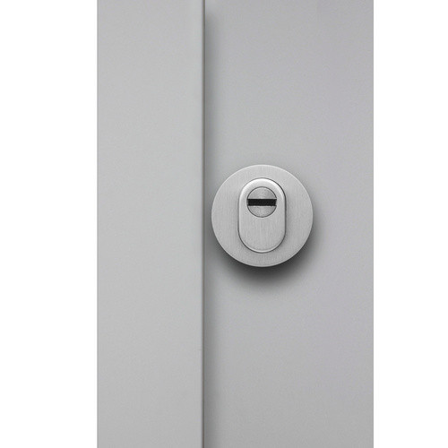 Splendoor Sicherheitshaustür OMIS Prime RC2 aus Aluminium mit Glaseinsatz in Verkehrs Grau, H x B x T: 210 x 110 x 7 cm - Bild 3