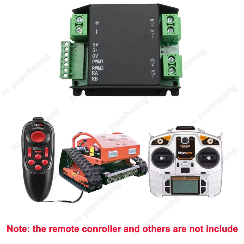 YUENHOANG Dual-way-Treiber Bord für Rasenmäher RC Crawler Auto, 1-teiliges Set - Bild 5