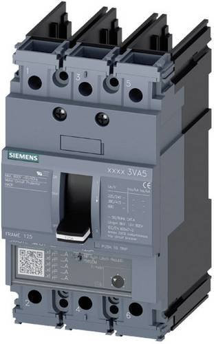 Siemens 3VA5191-1MU31-0AA0 Leistungsschalter in Grau mit einem Einstellbereich von maximal 10A und einer Schaltspannung von maximal 690 V/AC - Bild 1