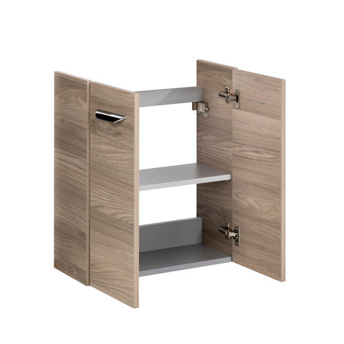 Fackelmann Waschbeckenunterschrank SBC Gäste Bad Steinesche braun B/H/T: 52 x 60 x 24,3 cm - Bild 2